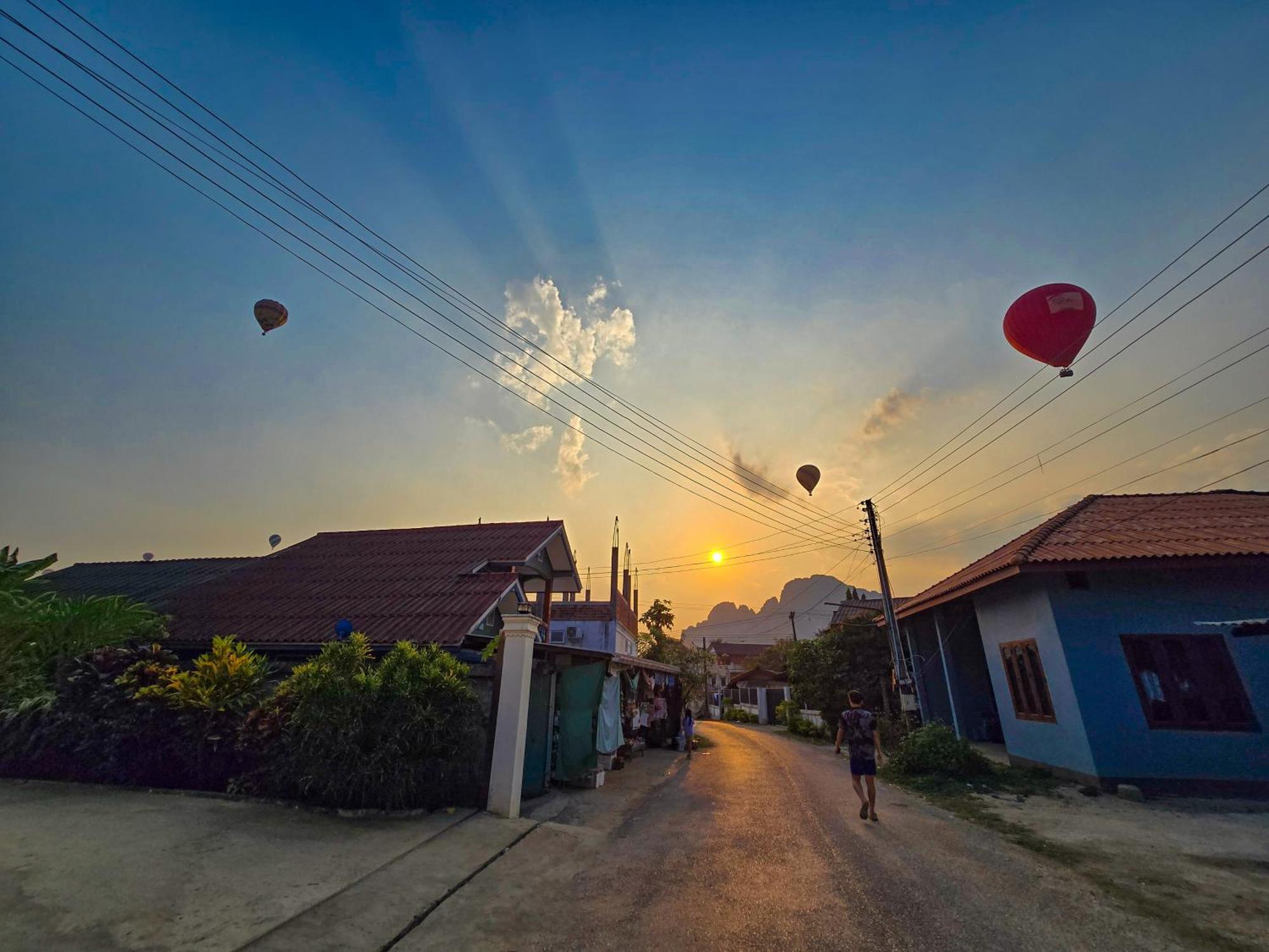 Saphaothong Guesthouse Vangviang Kültér fotó